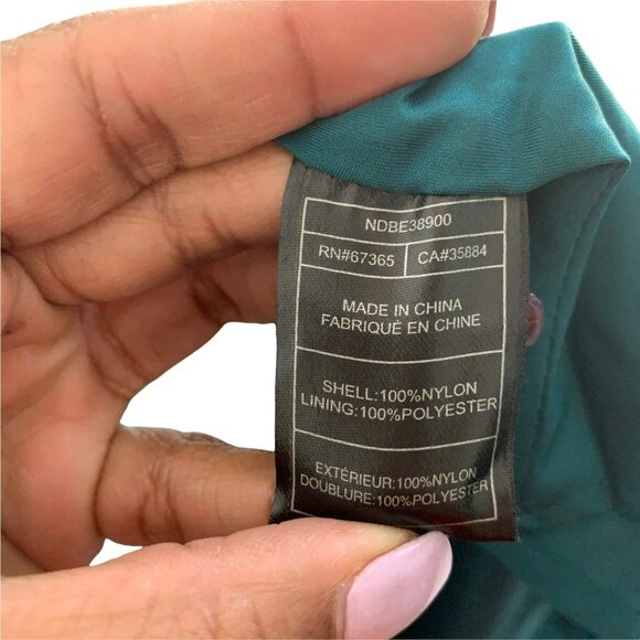 🟣🟣🟣 BB DAKOTA Women's Size 0 Green Laced Open Back Zip Dress - Picture 4 of 10